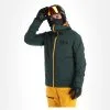 Helly Hansen, Powderface Veste De Ski Hommes Darkest Spruce Vert -ColourWear Soldes helly hansen powderface aa jas gevoerd heren darkest spruce groen 22helly112v2 BI 02