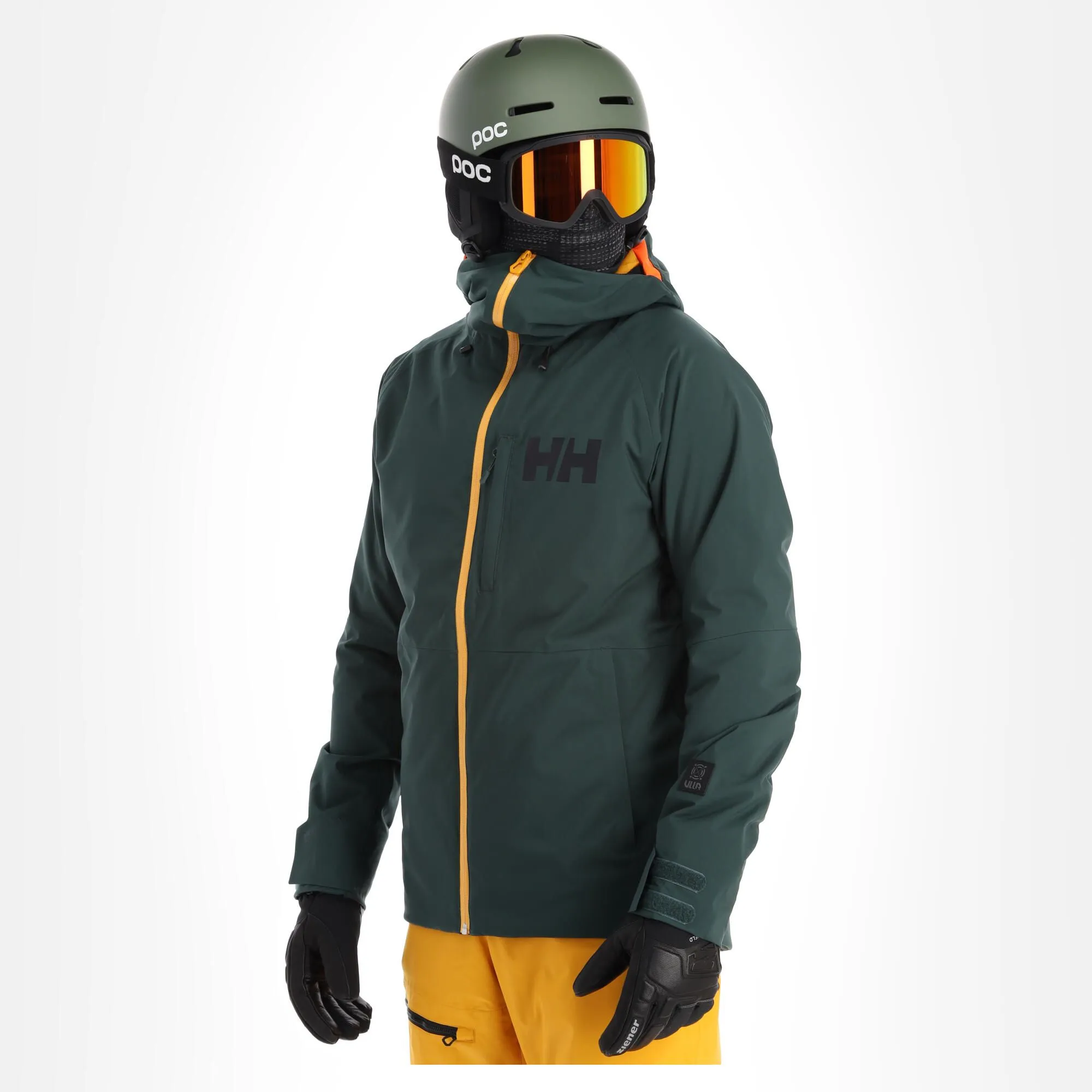 Helly Hansen, Powderface Veste De Ski Hommes Darkest Spruce Vert 5 Helly Hansen, Powderface Veste De Ski Hommes Darkest Spruce Vert – Image 3