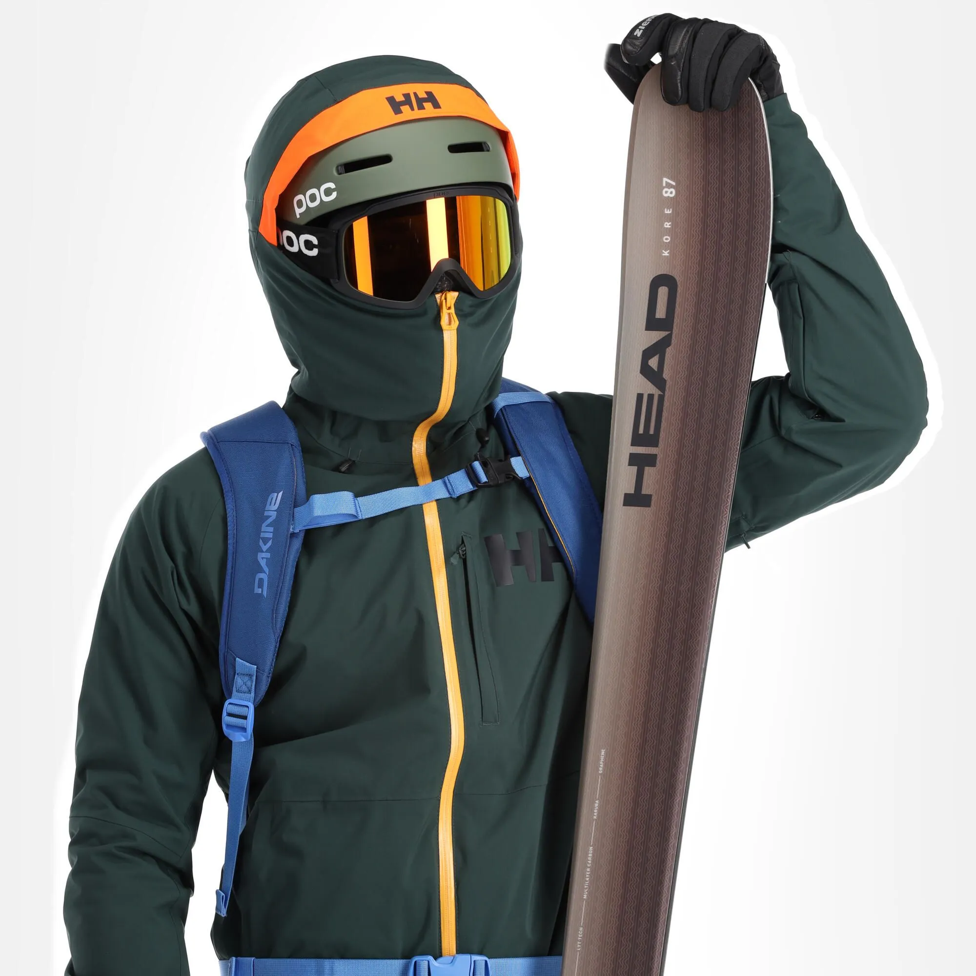 Helly Hansen, Powderface Veste De Ski Hommes Darkest Spruce Vert 6 Helly Hansen, Powderface Veste De Ski Hommes Darkest Spruce Vert – Image 4