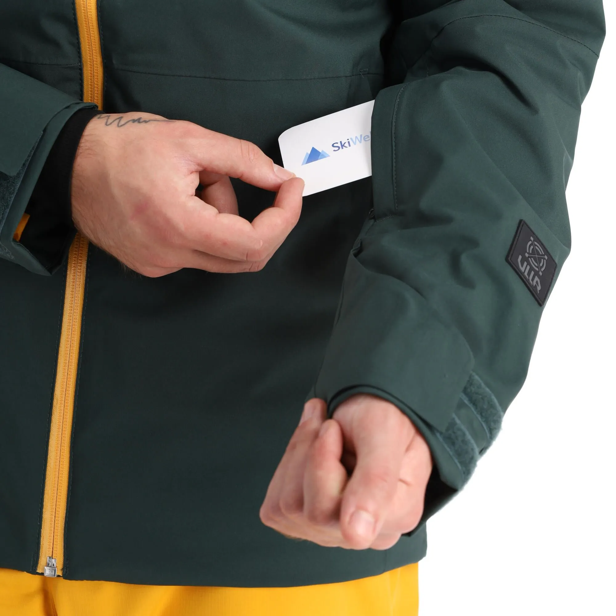 Helly Hansen, Powderface Veste De Ski Hommes Darkest Spruce Vert 8 Helly Hansen, Powderface Veste De Ski Hommes Darkest Spruce Vert – Image 6