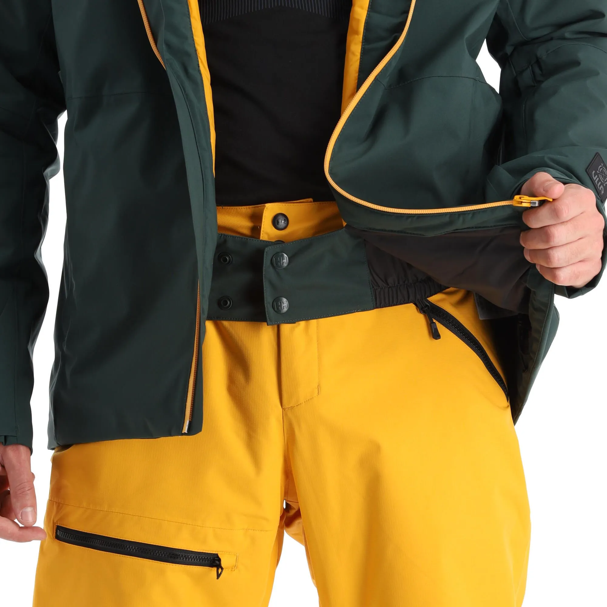 Helly Hansen, Powderface Veste De Ski Hommes Darkest Spruce Vert 9 Helly Hansen, Powderface Veste De Ski Hommes Darkest Spruce Vert – Image 7