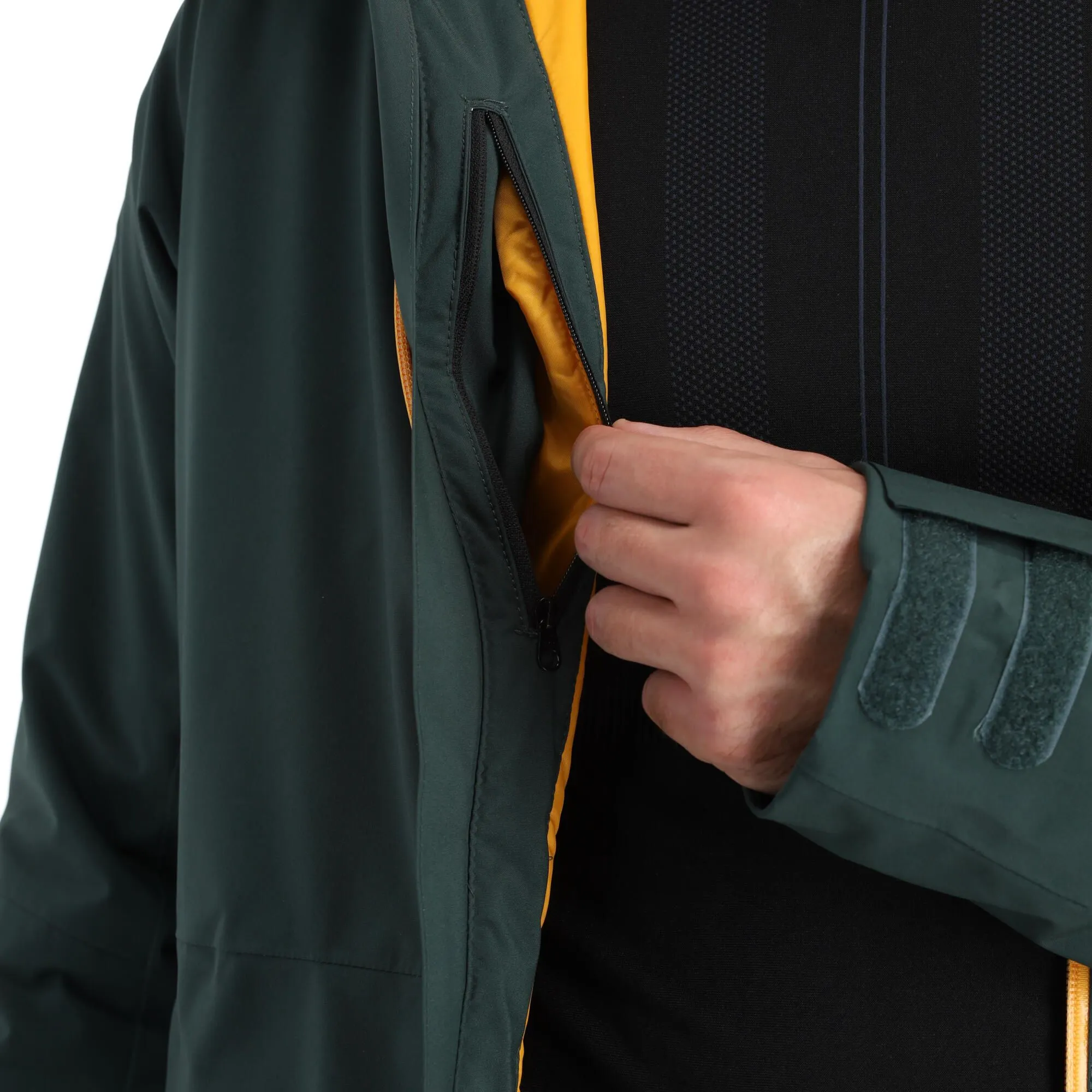 Helly Hansen, Powderface Veste De Ski Hommes Darkest Spruce Vert 11 Helly Hansen, Powderface Veste De Ski Hommes Darkest Spruce Vert – Image 9