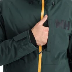 Helly Hansen, Powderface Veste De Ski Hommes Darkest Spruce Vert 21 Helly Hansen, Powderface Veste De Ski Hommes Darkest Spruce Vert -ColourWear Soldes helly hansen powderface aa jas gevoerd heren darkest spruce groen 22helly112v2 BI 11