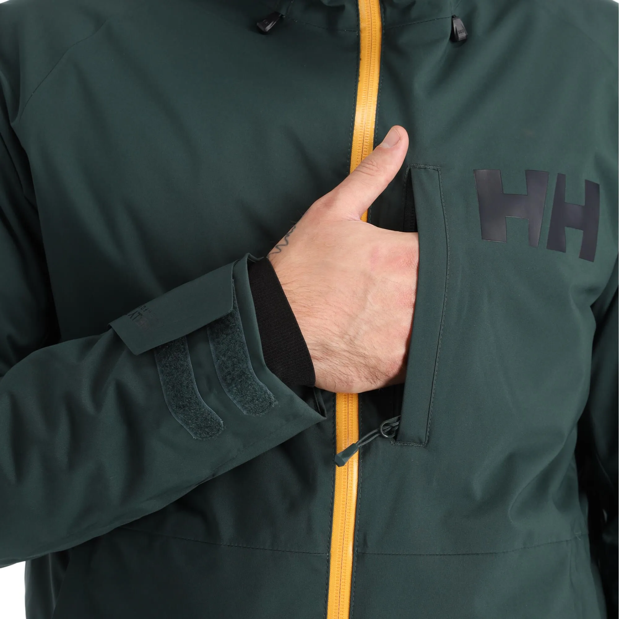 Helly Hansen, Powderface Veste De Ski Hommes Darkest Spruce Vert 12 Helly Hansen, Powderface Veste De Ski Hommes Darkest Spruce Vert – Image 10