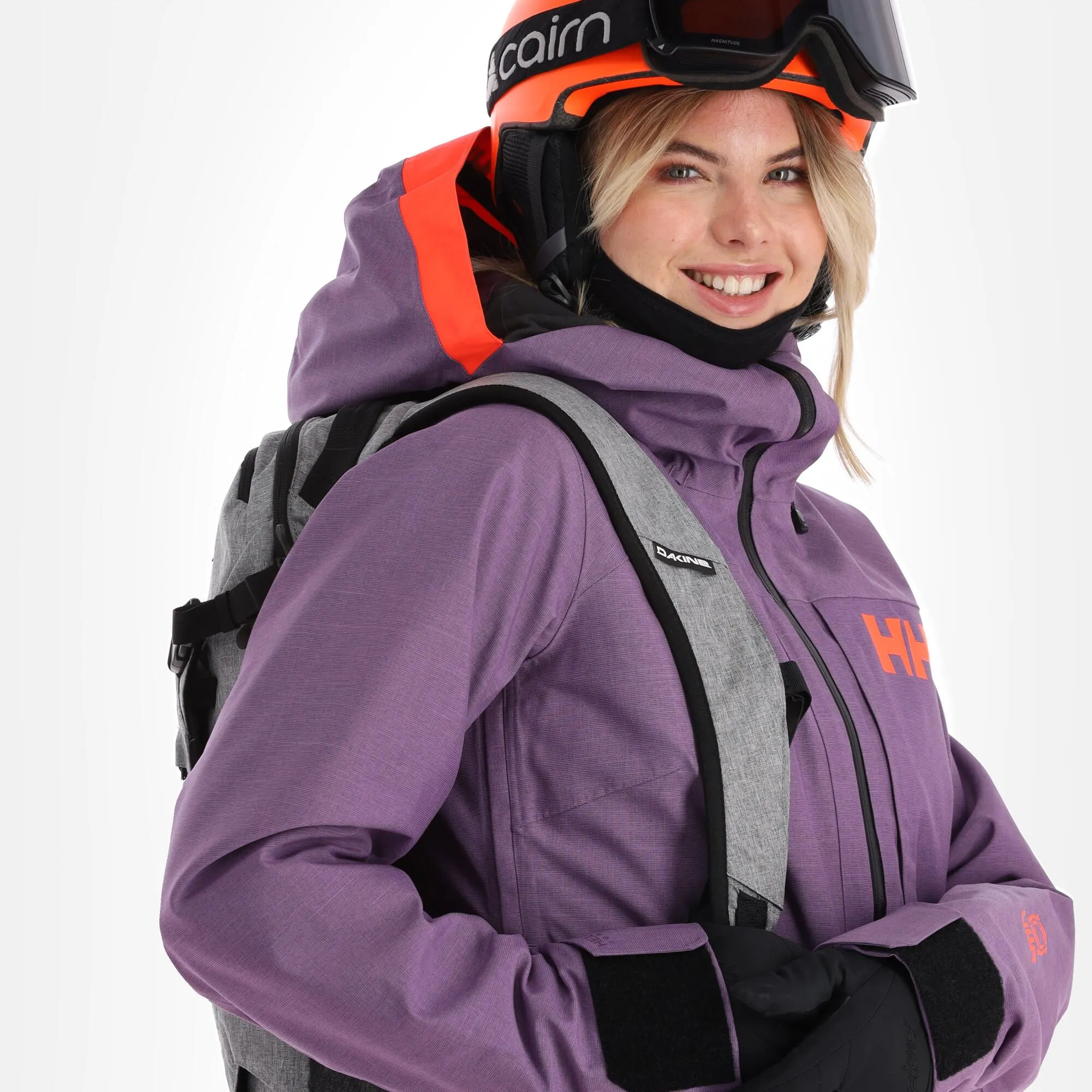 Helly Hansen, Powderqueen 3.0 Veste De Ski Femmes Crushed Grape Melange Violet 6 Helly Hansen, Powderqueen 3.0 Veste De Ski Femmes Crushed Grape Melange Violet – Image 4