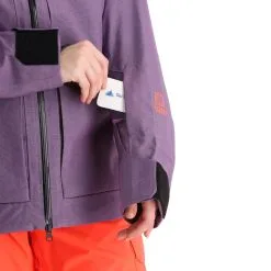 Helly Hansen, Powderqueen 3.0 Veste De Ski Femmes Crushed Grape Melange Violet 18 Helly Hansen, Powderqueen 3.0 Veste De Ski Femmes Crushed Grape Melange Violet -ColourWear Soldes helly hansen powderqueen 3 0 aa jas gevoerd dames crushed grape 22helly113v2 BI 08