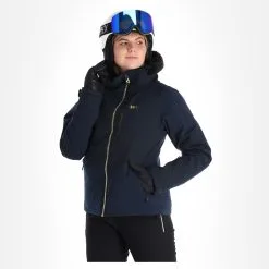 Helly Hansen, Valdisere 2.0 Veste De Ski Femmes Navy Bleu -ColourWear Soldes helly hansen valdisere 2 0 aa jas gevoerd dames navy blauw 22helly118v2 BI 04