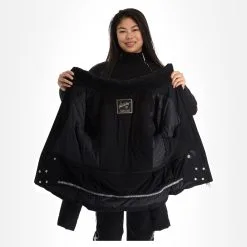 High Society, Harper Veste De Ski Femmes Caramel Brun, Noir -ColourWear Soldes high society ski jacket aa jas gevoerd dames caramel bruin zwart 22highs101v2 BI 06