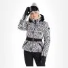 High Society, Elea Veste De Ski Femmes Paisley Print Noir 1 High Society, Elea Veste De Ski Femmes Paisley Print Noir -ColourWear Soldes high society ski jacket aa jas gevoerd dames paisley print zwart 22highs106v2 BI 02