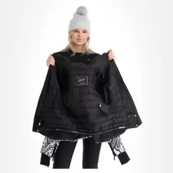 High Society, Elea Veste De Ski Femmes Paisley Print Noir -ColourWear Soldes high society ski jacket aa jas gevoerd dames paisley print zwart 22highs106v2 BI 06