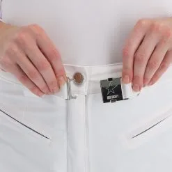 High Society, Jil Pantalon De Ski Femmes Lila Blanc, Violet -ColourWear Soldes high society ski pants ba skibroek gevoerd dames lila paars wit 22highs102v1 BI 07