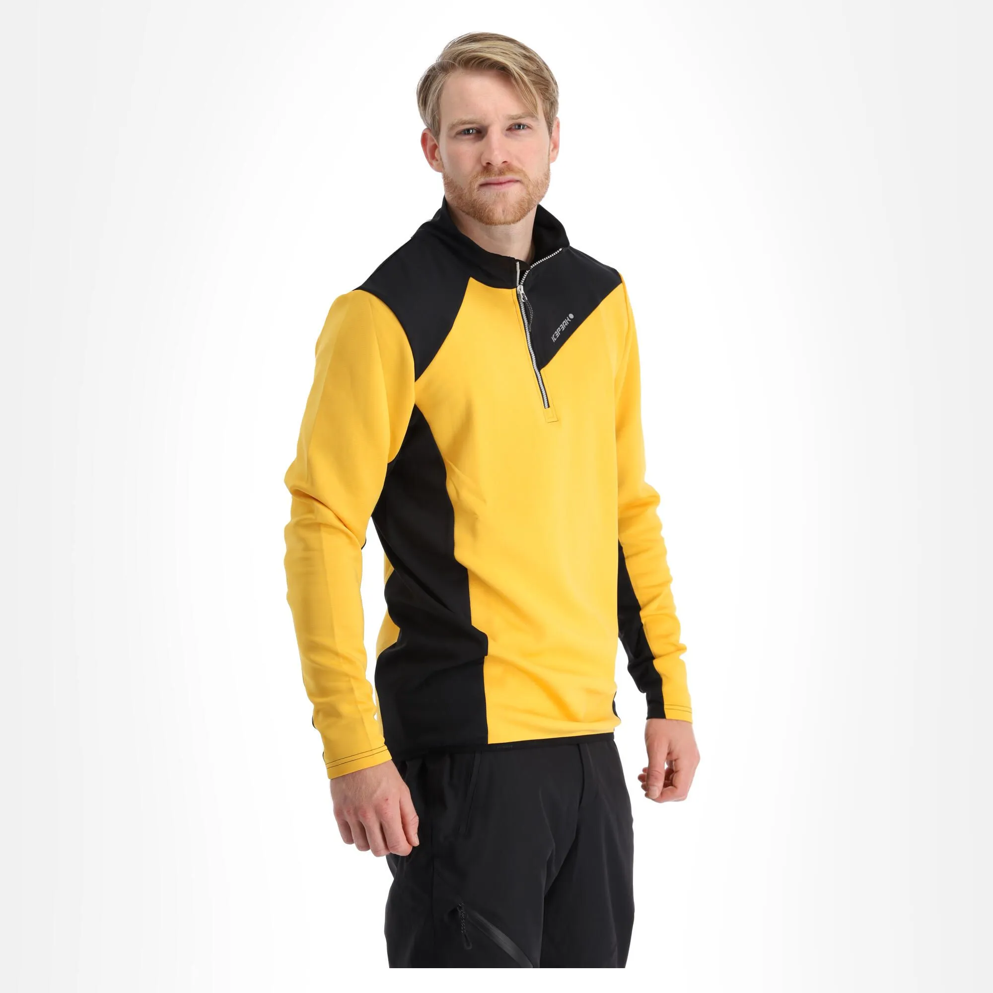 Icepeak, Beasley Pull De Ski Hommes Jaune 3 Icepeak, Beasley Pull De Ski Hommes Jaune