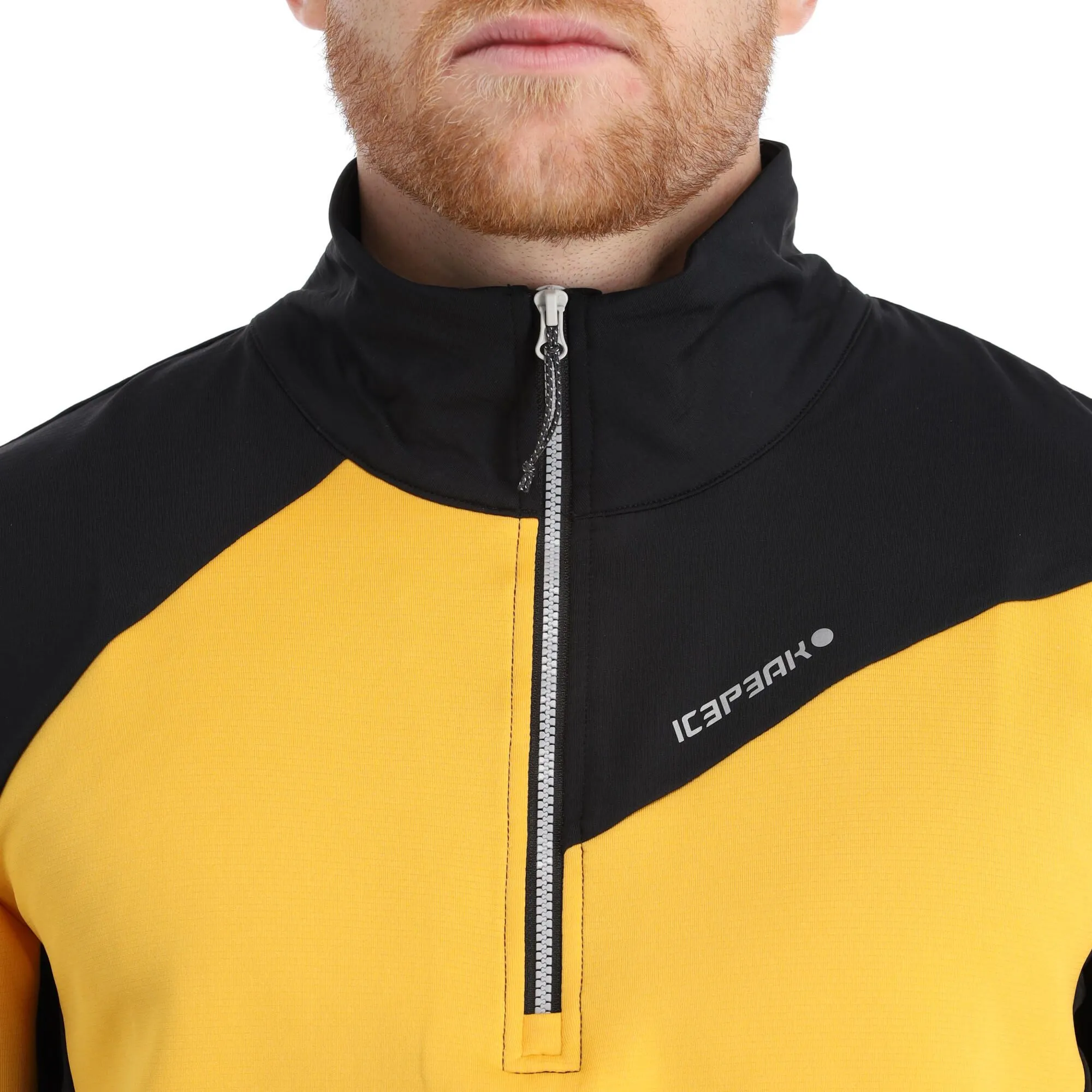 Icepeak, Beasley Pull De Ski Hommes Jaune 6 Icepeak, Beasley Pull De Ski Hommes Jaune – Image 4