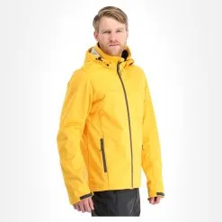 Icepeak, Biggs Veste De Ski Softshell Hommes Jaune -ColourWear Soldes icepeak biggs ac softshell jas heren geel AC11ice217d BI 04