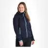 Icepeak, Boise Veste De Ski Softshell Femmes Dark Bleu -ColourWear Soldes icepeak boise ac softshell jas dames dark blauw AC21ice216a BI 02