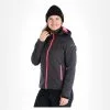 Icepeak, Boise Veste De Ski Softshell Femmes Gris 2 Icepeak, Boise Veste De Ski Softshell Femmes Gris -ColourWear Soldes icepeak boise ac softshell jas dames grijs AC21ice216c BI 02
