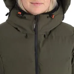 Icepeak, Brilon Manteau D'hiver Femmes Dark Olive Vert -ColourWear Soldes icepeak brilon ae winterjas dames dark olive groen 22icepe196v2 BI 07