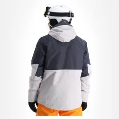 Icepeak, Callahan Veste De Ski Hommes Light Gris -ColourWear Soldes icepeak callahan aa jas gevoerd heren light grijs 22icepe250v2 BI 03