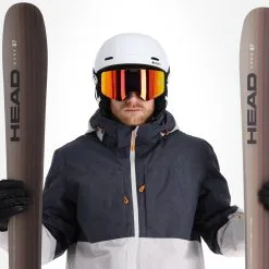 Icepeak, Callahan Veste De Ski Hommes Light Gris -ColourWear Soldes icepeak callahan aa jas gevoerd heren light grijs 22icepe250v2 BI 05