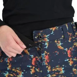 Icepeak, Cantril Pantalon De Ski Femmes Dark Bleu -ColourWear Soldes icepeak cantril skibroek dames dark blauw BA20ice020a BI 05