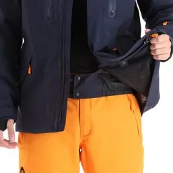 Icepeak, Carbon Veste De Ski Hommes Dark Bleu -ColourWear Soldes icepeak carbon aa jas gevoerd heren dark blauw 22icepe249v1 BI 10