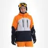 Icepeak, Carbon Veste De Ski Hommes Dark Orange -ColourWear Soldes icepeak carbon aa jas gevoerd heren dark oranje 22icepe249v2 BI 02