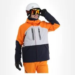 Icepeak, Carbon Veste De Ski Hommes Dark Orange -ColourWear Soldes icepeak carbon aa jas gevoerd heren dark oranje 22icepe249v2 BI 04