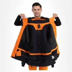 Icepeak, Carbon Veste De Ski Hommes Dark Orange -ColourWear Soldes icepeak carbon aa jas gevoerd heren dark oranje 22icepe249v2 BI 06