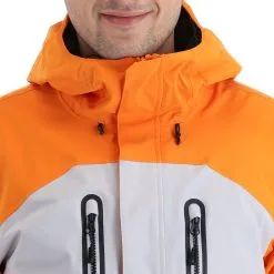 Icepeak, Carbon Veste De Ski Hommes Dark Orange -ColourWear Soldes icepeak carbon aa jas gevoerd heren dark oranje 22icepe249v2 BI 07