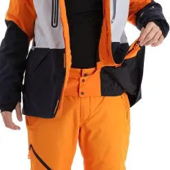 Icepeak, Carbon Veste De Ski Hommes Dark Orange -ColourWear Soldes icepeak carbon aa jas gevoerd heren dark oranje 22icepe249v2 BI 09