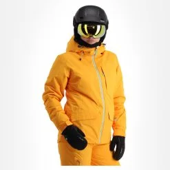 Icepeak, Cathay Veste De Ski Femmes Abricot Orange -ColourWear Soldes icepeak cathay aa jas gevoerd dames abricot oranje 22icepe208v3 BI 04