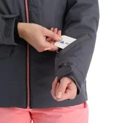 Icepeak, Cathay Veste De Ski Femmes Granite Gris -ColourWear Soldes icepeak cathay aa jas gevoerd dames granite grijs 22icepe208v2 BI 07