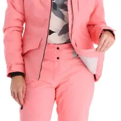 Icepeak, Cathay Veste De Ski Femmes Rose -ColourWear Soldes icepeak cathay aa jas gevoerd dames roze 22icepe208v1 BI 08