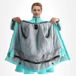 Icepeak, Cathay Veste De Ski Femmes Turquoise Bleu -ColourWear Soldes icepeak cathay aa jas gevoerd dames turquoise blauw 22icepe208v4 BI 05