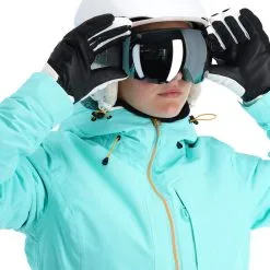 Icepeak, Cathay Veste De Ski Femmes Turquoise Bleu -ColourWear Soldes icepeak cathay aa jas gevoerd dames turquoise blauw 22icepe208v4 BI 06