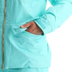 Icepeak, Cathay Veste De Ski Femmes Turquoise Bleu -ColourWear Soldes icepeak cathay aa jas gevoerd dames turquoise blauw 22icepe208v4 BI 09