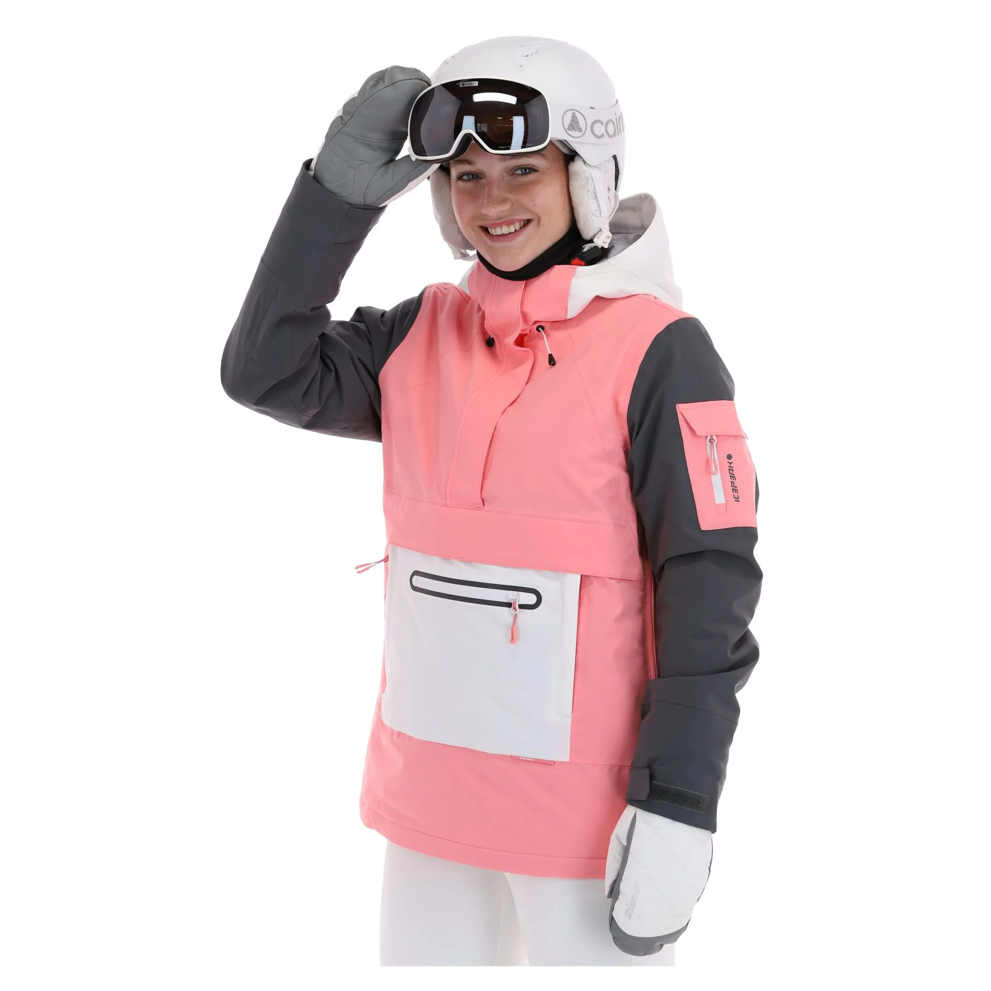 Icepeak, Cesena Anorak D'hiver Femmes Rose 5 Icepeak, Cesena Anorak D'hiver Femmes Rose – Image 3