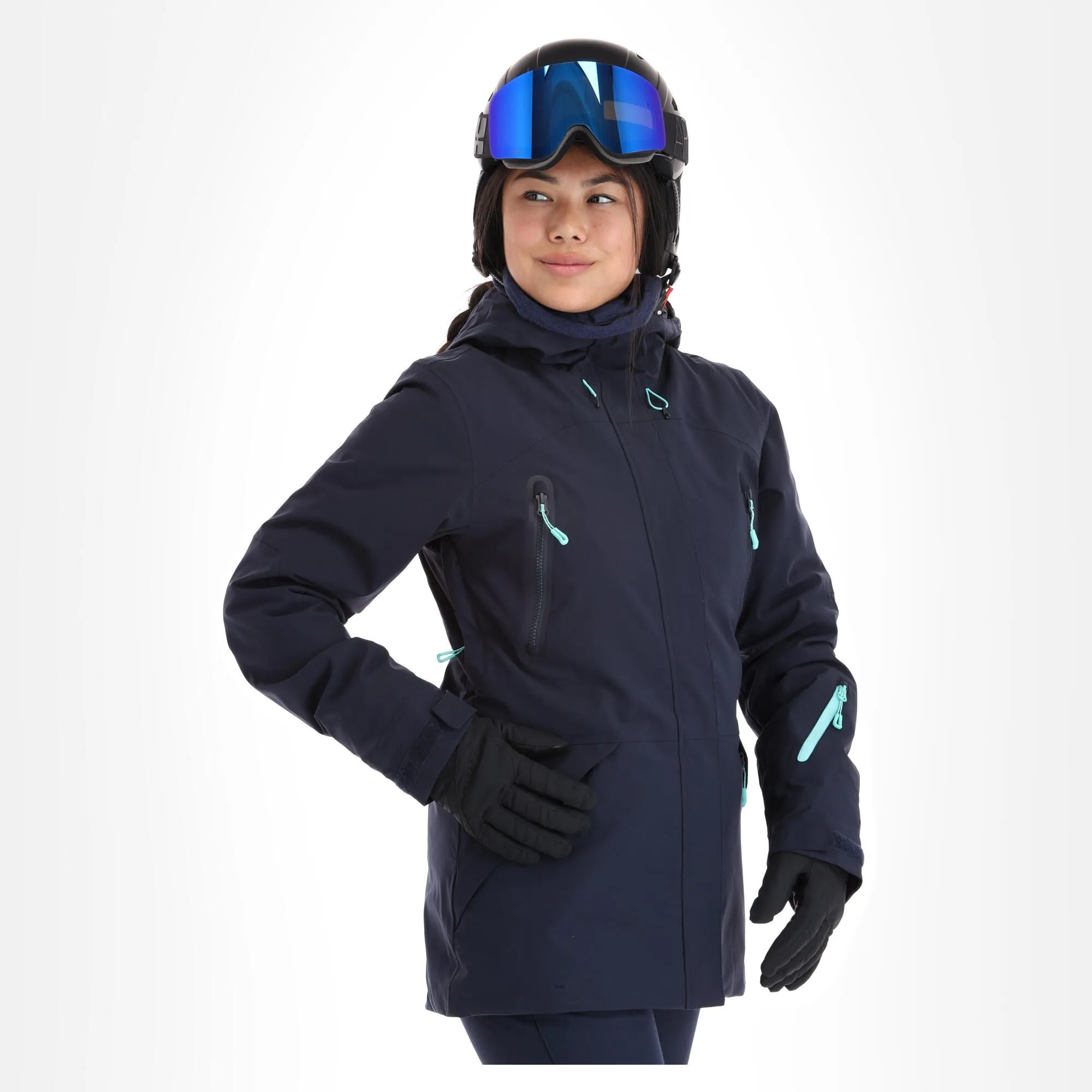 Icepeak, Clover Veste De Ski Femmes Dark Bleu 3 Icepeak, Clover Veste De Ski Femmes Dark Bleu