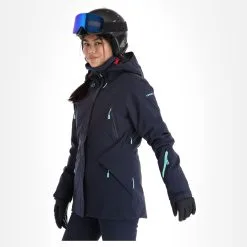 Icepeak, Clover Veste De Ski Femmes Dark Bleu 14 Icepeak, Clover Veste De Ski Femmes Dark Bleu -ColourWear Soldes icepeak clover aa jas gevoerd dames dark blauw 22icepe204v2 BI 04