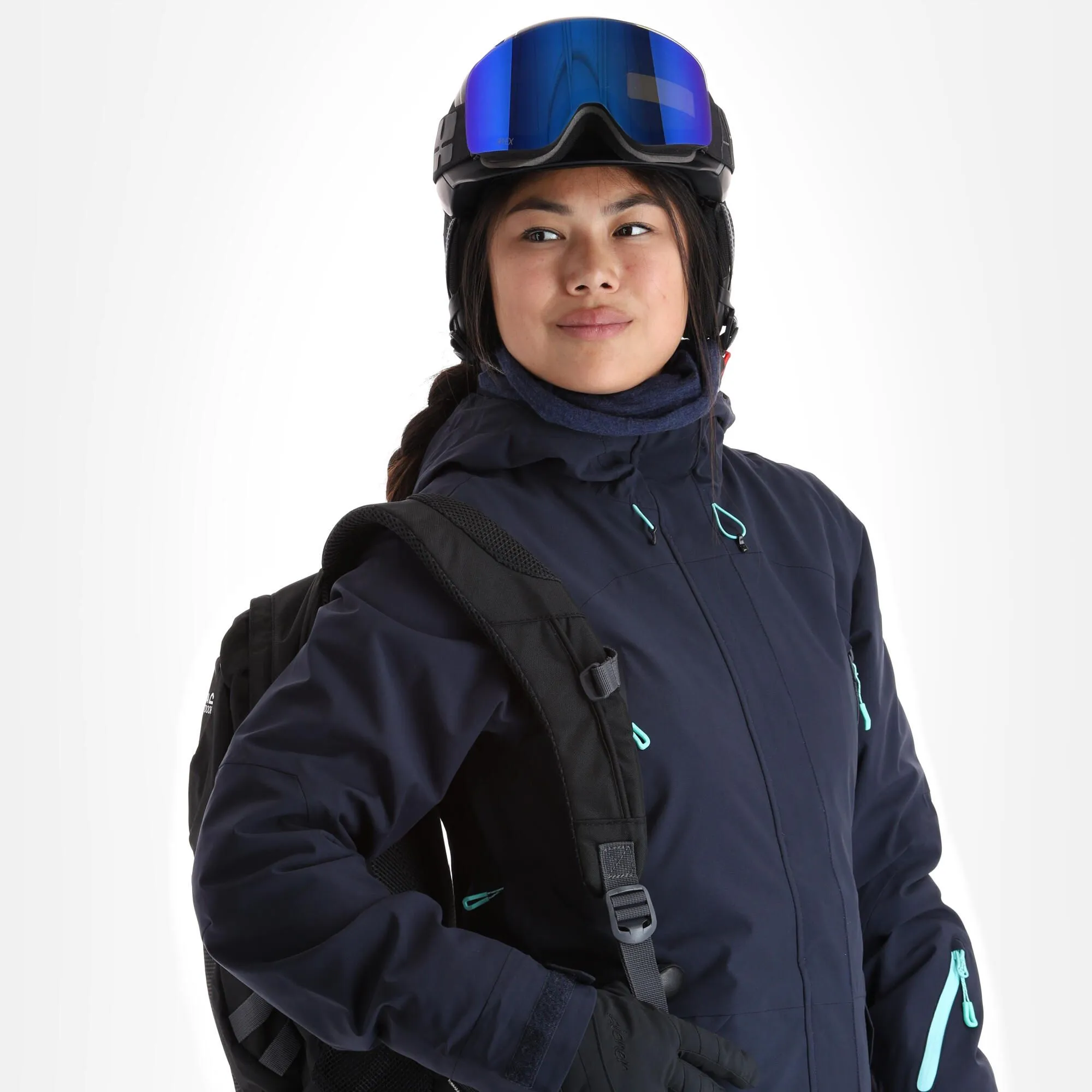 Icepeak, Clover Veste De Ski Femmes Dark Bleu 6 Icepeak, Clover Veste De Ski Femmes Dark Bleu – Image 4