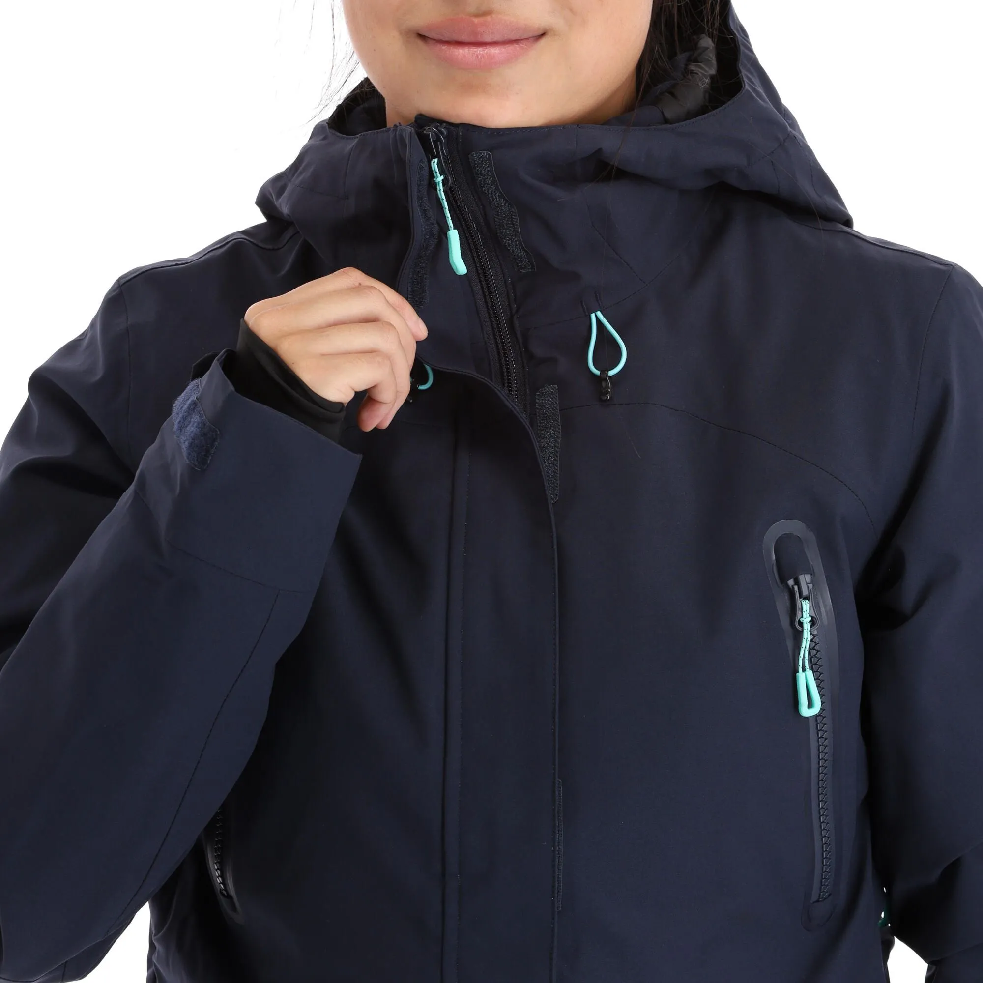 Icepeak, Clover Veste De Ski Femmes Dark Bleu 9 Icepeak, Clover Veste De Ski Femmes Dark Bleu – Image 7