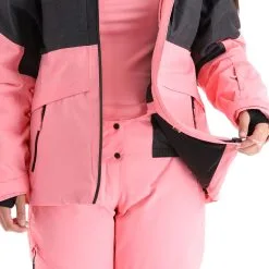 Icepeak, Cornell Veste De Ski Femmes Rose -ColourWear Soldes icepeak cornell aa jas gevoerd dames roze 22icepe205v1 BI 08