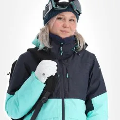 Icepeak, Cornell Veste De Ski Femmes Turquoise Bleu 15 Icepeak, Cornell Veste De Ski Femmes Turquoise Bleu -ColourWear Soldes icepeak cornell aa jas gevoerd dames turquoise blauw 22icepe205v2 BI 05