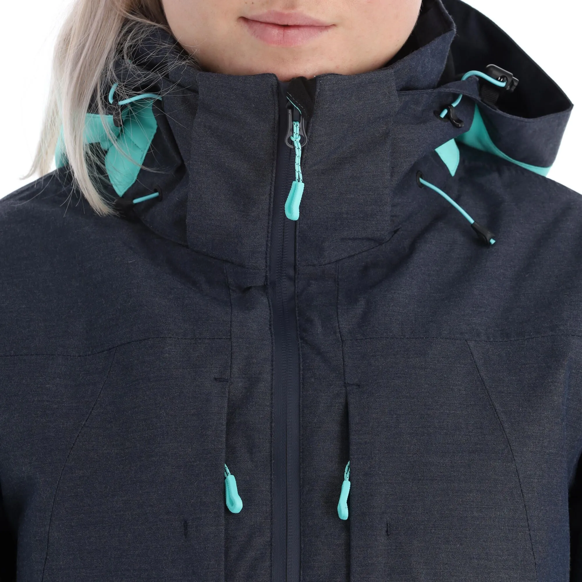 Icepeak, Cornell Veste De Ski Femmes Turquoise Bleu 8 Icepeak, Cornell Veste De Ski Femmes Turquoise Bleu – Image 6