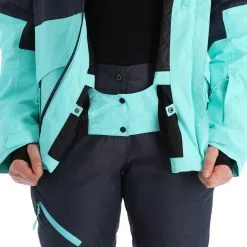 Icepeak, Cornell Veste De Ski Femmes Turquoise Bleu 19 Icepeak, Cornell Veste De Ski Femmes Turquoise Bleu -ColourWear Soldes icepeak cornell aa jas gevoerd dames turquoise blauw 22icepe205v2 BI 09