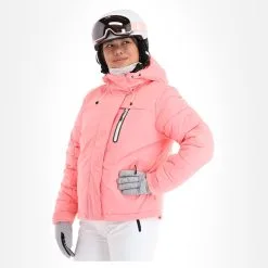 Icepeak, Creola Veste De Ski Femmes Rose -ColourWear Soldes icepeak creola aa jas gevoerd dames roze 22icepe206v2 BI 04