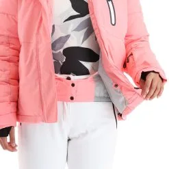 Icepeak, Creola Veste De Ski Femmes Rose -ColourWear Soldes icepeak creola aa jas gevoerd dames roze 22icepe206v2 BI 08