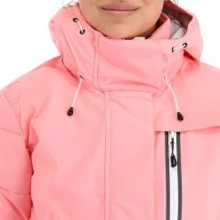 Icepeak, Creola Veste De Ski Femmes Rose -ColourWear Soldes icepeak creola aa jas gevoerd dames roze 22icepe206v2 BI 09
