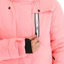 Icepeak, Creola Veste De Ski Femmes Rose -ColourWear Soldes icepeak creola aa jas gevoerd dames roze 22icepe206v2 BI 11