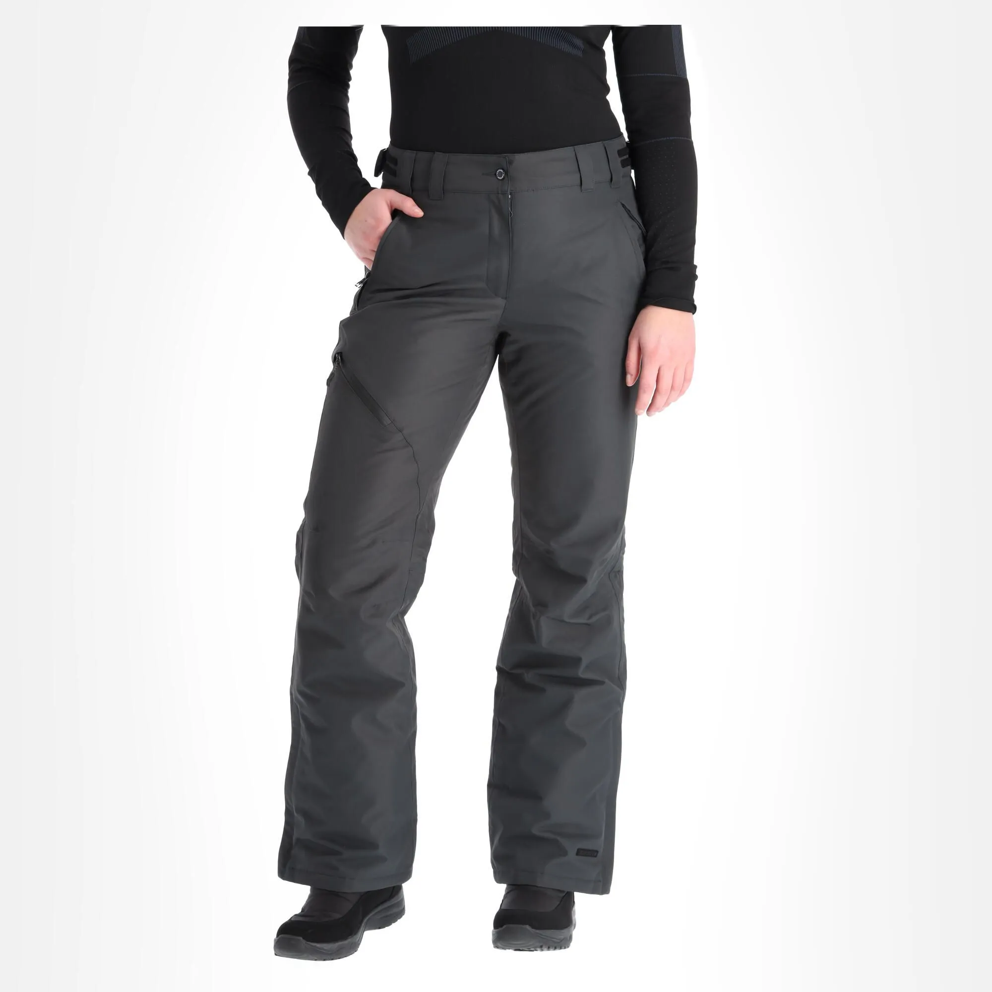 Icepeak, Curlew Pantalon De Ski Femmes Anthracite Gris 3 Icepeak, Curlew Pantalon De Ski Femmes Anthracite Gris
